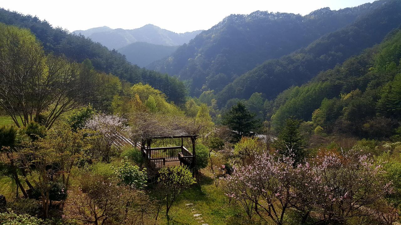 Fairy Tale Pension Pyeongchang Bagian luar foto